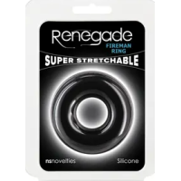 Renegade Fireman Ring - Large - Black